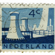 Illustration for article titled Beautiful postage stamps from the Mad Men era celebrate spaceships and progress